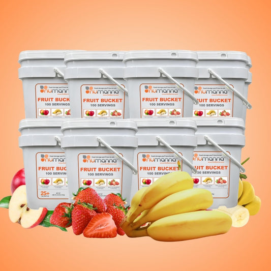 Numanna Dozen Bulk Emergency Freeze-Dried Fruit