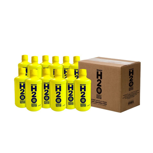 Ready H2O Emergency Drinking Water - 12x6 (72 1-litre bottles)